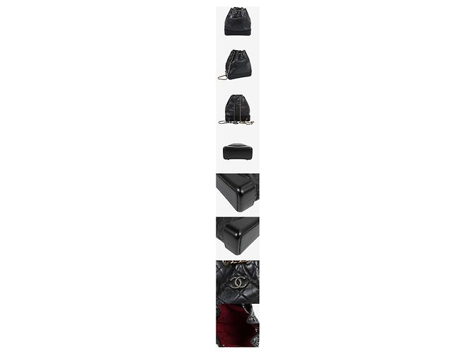 Chanel Zaino Gabrielle Medium Nero - vista 2