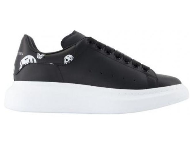 Alexander McQueen Oversized Sneaker Weiß Leder - Ansicht 4
