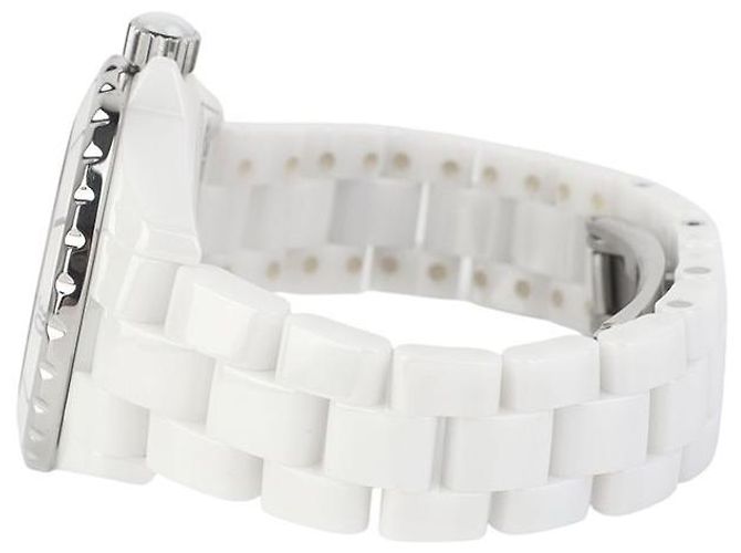 J12 Chanel Orologio da Donna in Ceramica e Diamanti Bianco - vista 4