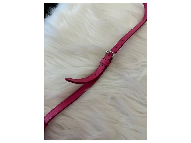 Prada Borsa a tracolla matelassé Pocono con catena Rosa - vista 12