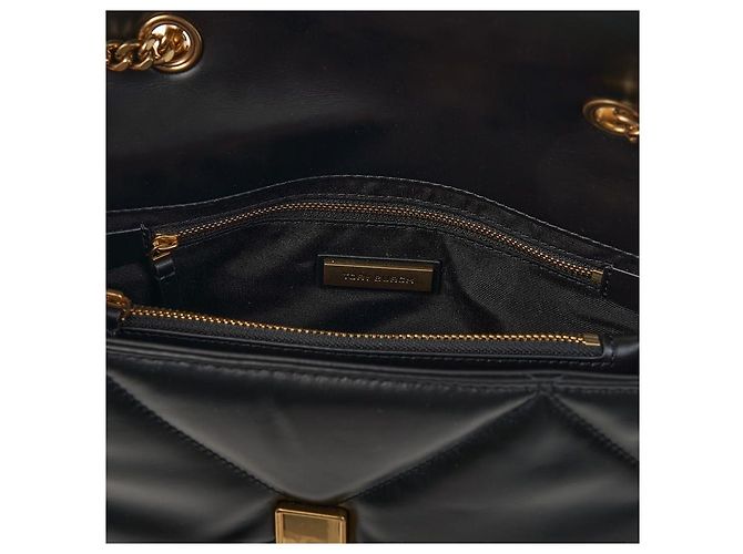 Tory Burch Borsa a tracolla Kira Diamond Nero - vista 10