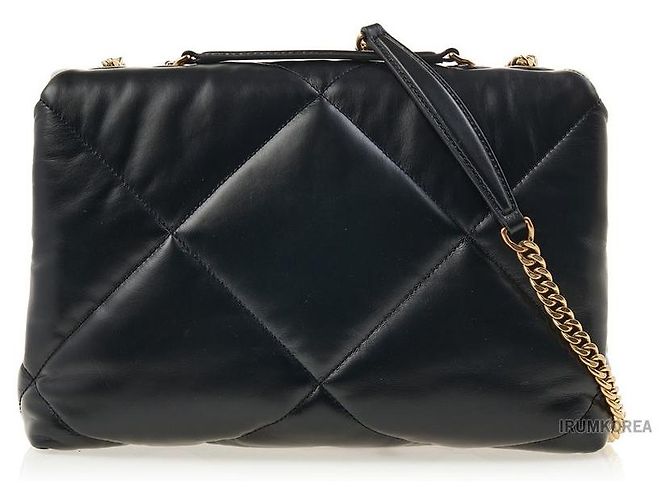 Tory Burch Borsa a tracolla Kira Diamond Nero - vista 3