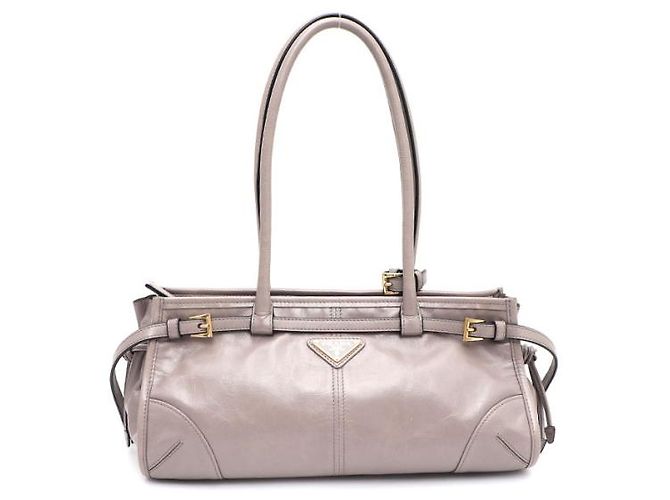 Prada Borsa Tote e Borsa a Tracolla Bonny Medium Marrone - vista 10