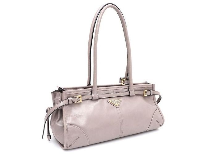 Prada Borsa Tote e Borsa a Tracolla Bonny Medium Marrone - vista 2