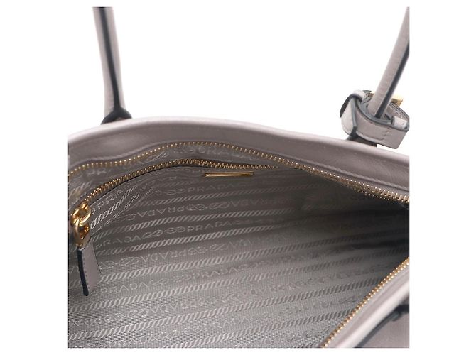 Prada Borsa Tote e Borsa a Tracolla Bonny Medium Marrone - vista 8