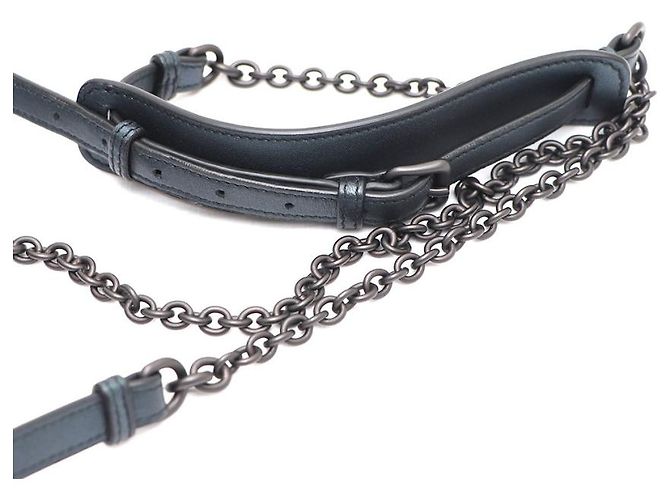 Bottega Veneta Borsa a spalla e borsa a tracolla Intrecciato Blu - vista 16