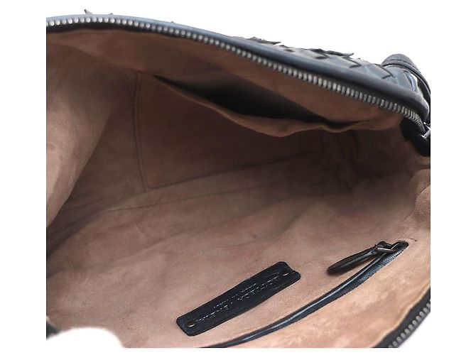 Bottega Veneta Borsa a spalla e borsa a tracolla Intrecciato Blu - vista 7
