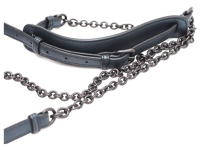 Bottega Veneta Borsa a spalla e borsa a tracolla Intrecciato Blu - vista 8