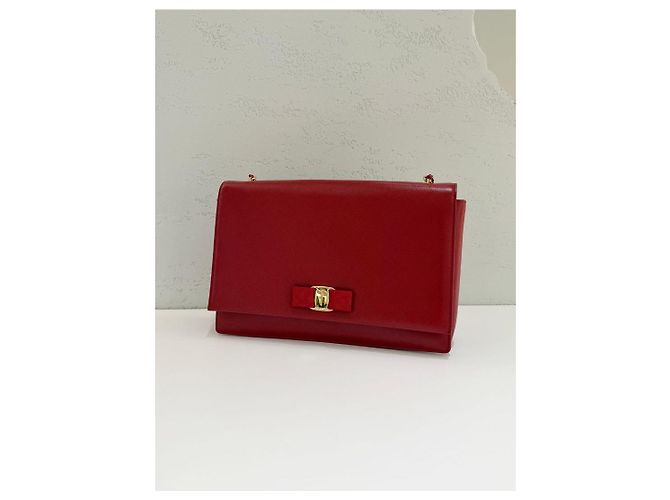 Salvatore Ferragamo Borsa a tracolla Loose Calf Bar Gold Multicolore - vista 4