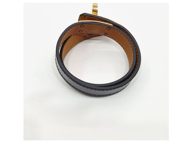 Hermès Bracciale Kelly Double Tour Small Incisione Nero - vista 7