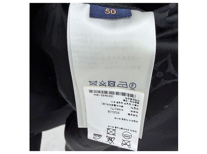 Louis Vuitton Wool Twill Blazer Jacket Black - view 7