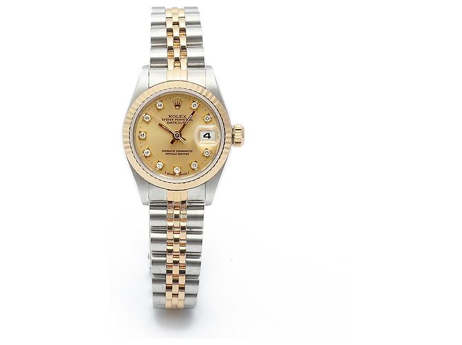Rolex Reloj Combo para Mujer Datejust After Diamond Ten Point Dorado - vista 14