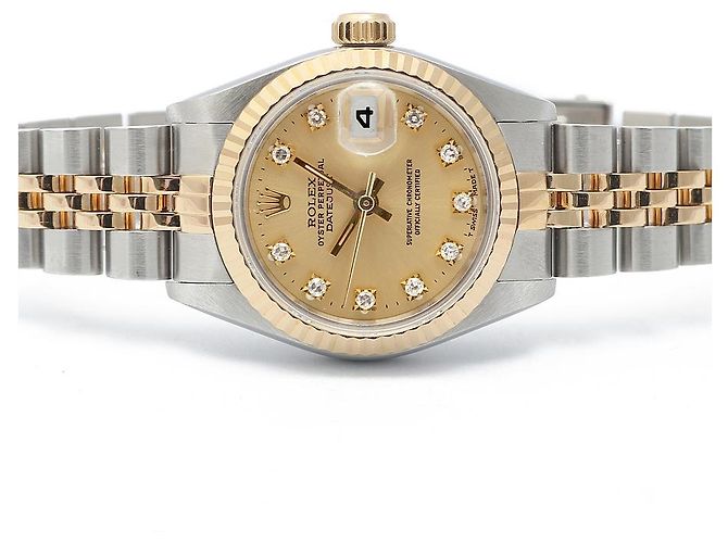 Rolex Reloj Combo para Mujer Datejust After Diamond Ten Point Dorado - vista 17