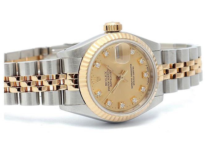 Rolex Reloj Combo para Mujer Datejust After Diamond Ten Point Dorado - vista 18