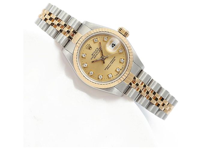 Rolex Reloj Combo para Mujer Datejust After Diamond Ten Point Dorado - vista 20