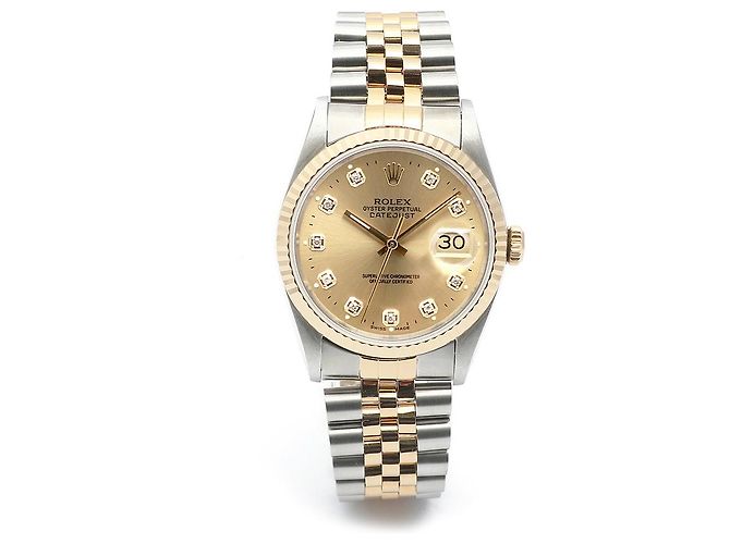 Rolex Orologio Combo Uomo Datejust After Diamond Modello D'oro - vista 13