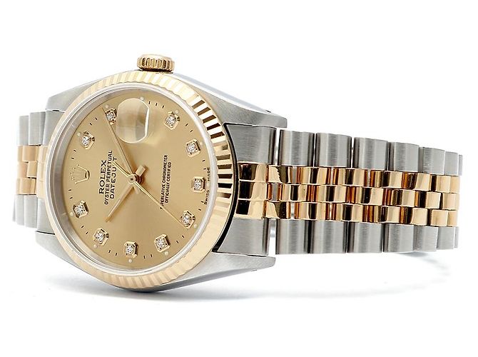 Rolex Orologio Combo Uomo Datejust After Diamond Modello D'oro - vista 18
