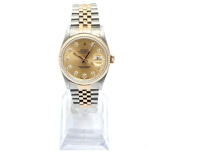 Rolex Orologio Combo Uomo Datejust After Diamond Modello D'oro - vista 3