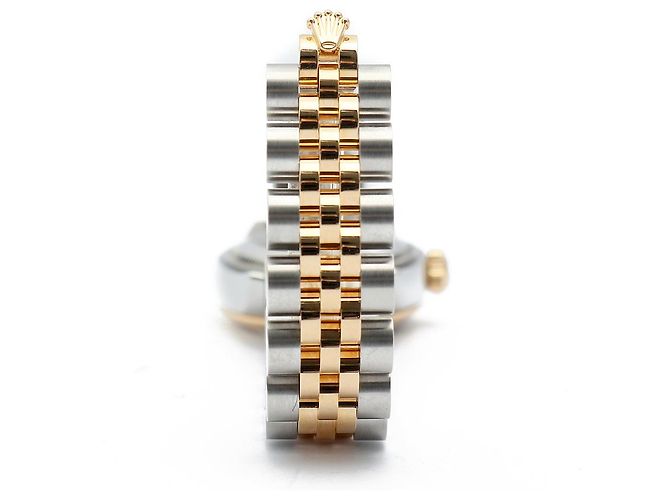 Rolex Orologio Combi Datejust da donna con decorazione in madreperla MOP e numeri romani Rosa - vista 18