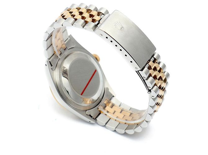 Rolex Orologio combinazione da uomo Datejust After Diamond Champagne Gold D'oro - vista 14