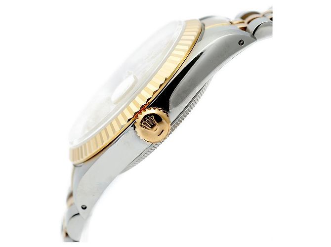 Rolex Orologio combinazione da uomo Datejust After Diamond Champagne Gold D'oro - vista 8
