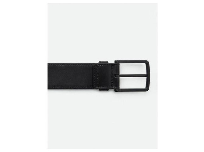 Bottega Veneta Cintura Intrecciato Nero - vista 6