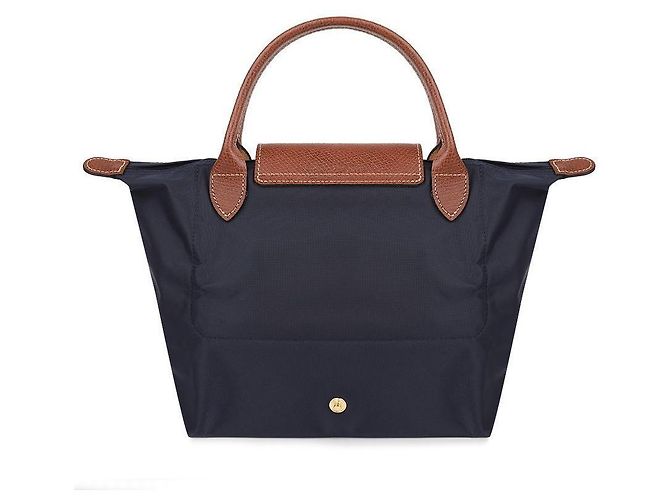 Miu Miu Longchamp Le Pliage Original Handtasche Blau - Ansicht 5