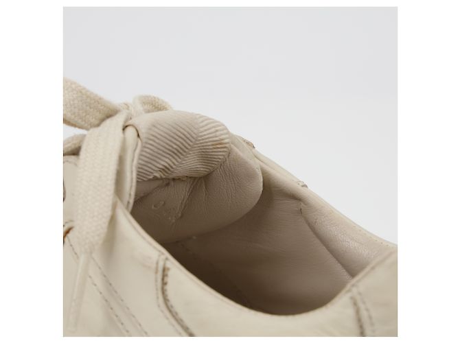 Gucci Sneakers in pelle Rayton Logo da donna Ivory Bianco - vista 16