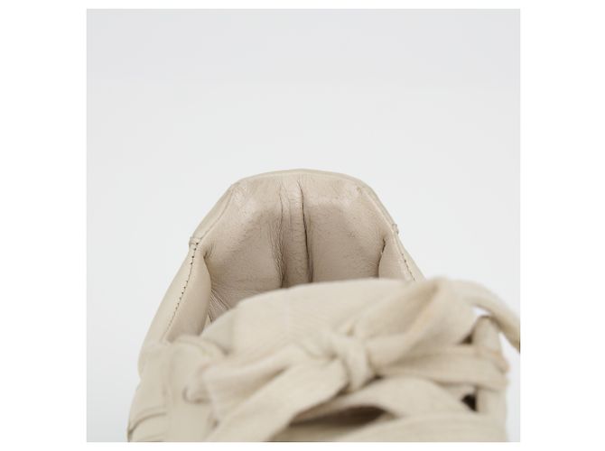Gucci Sneakers in pelle Rayton Logo da donna Ivory Bianco - vista 17