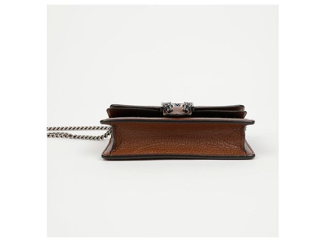 Gucci Borsa Dionysus Super Mini Blu - vista 5