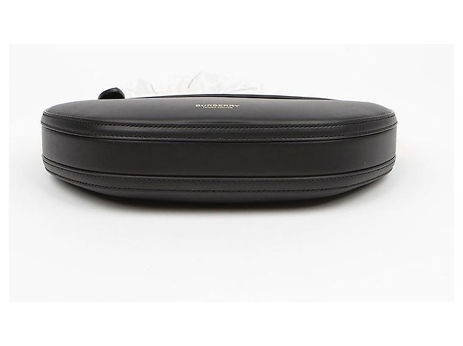 Burberry Mini borsa a tracolla in pelle con zip Olympe Black Nero - vista 6