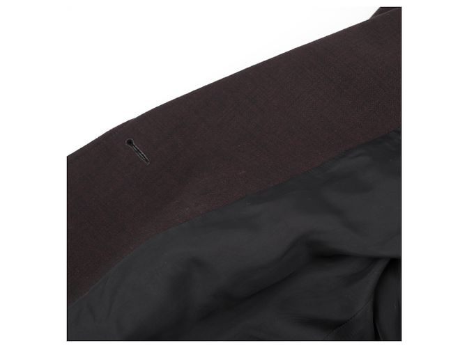 Bottega Veneta Giacca strutturata in cotone melange marrone - vista 17