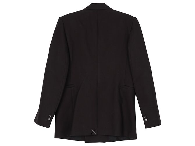 Bottega Veneta Giacca strutturata in cotone melange marrone - vista 2