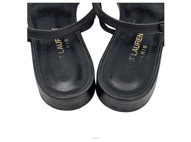 Saint Laurent Scarpe basse in pelle Nero - vista 4