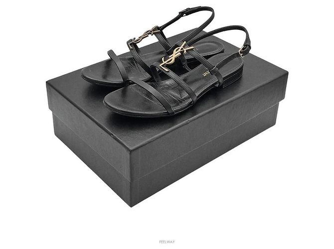 Saint Laurent Scarpe basse in pelle Nero - vista 5
