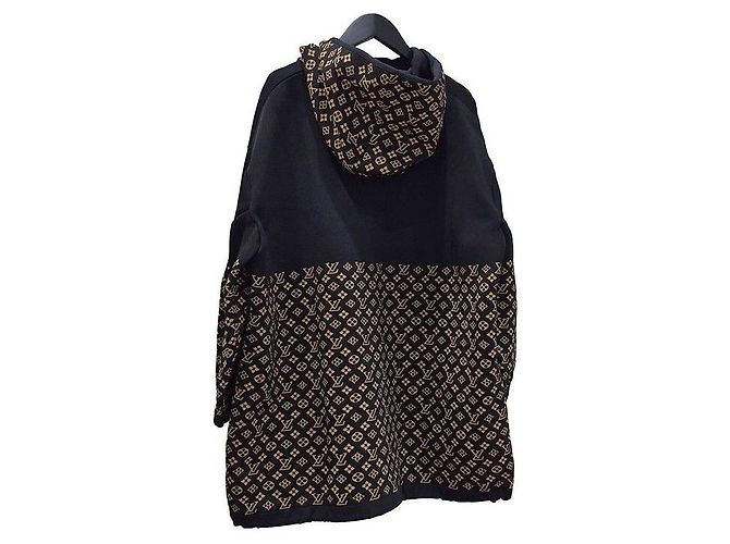Louis Vuitton Chaqueta con capucha de jacquard Negro - vista 3