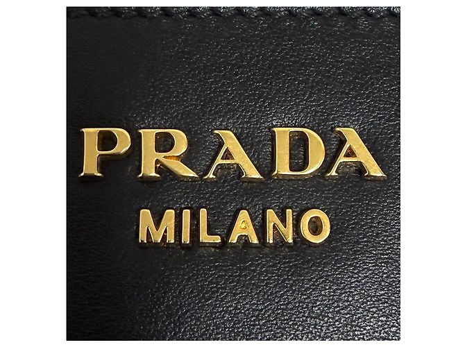 Prada Borsa a tracolla e spalla City in Saffiano Rosso - vista 10
