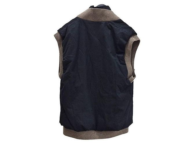 Louis Vuitton Ärmellose Strickjacke Schwarz - Ansicht 3