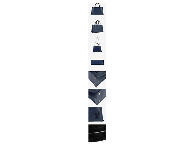Louis Vuitton Clever MM Epi Indigo Blue - vista 2