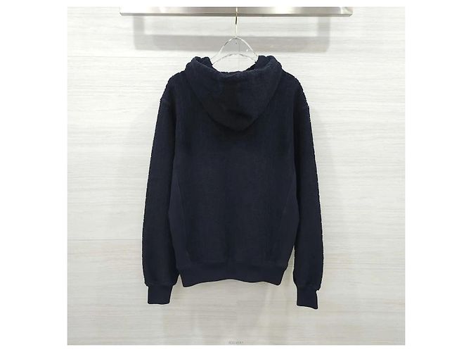 Dior Oblique Terry Hoodie Navy - Ansicht 2