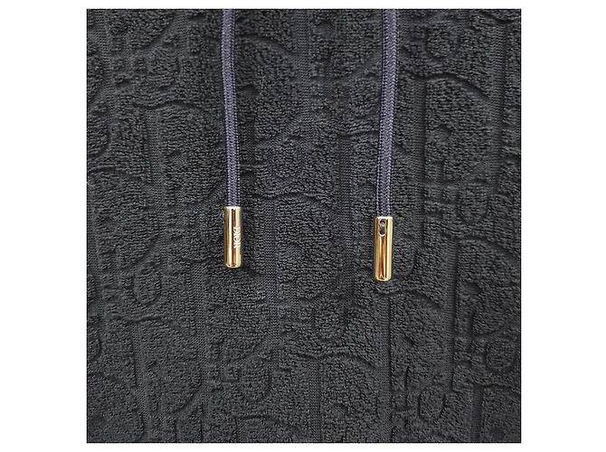 Dior Oblique Terry Hoodie Navy - Ansicht 4