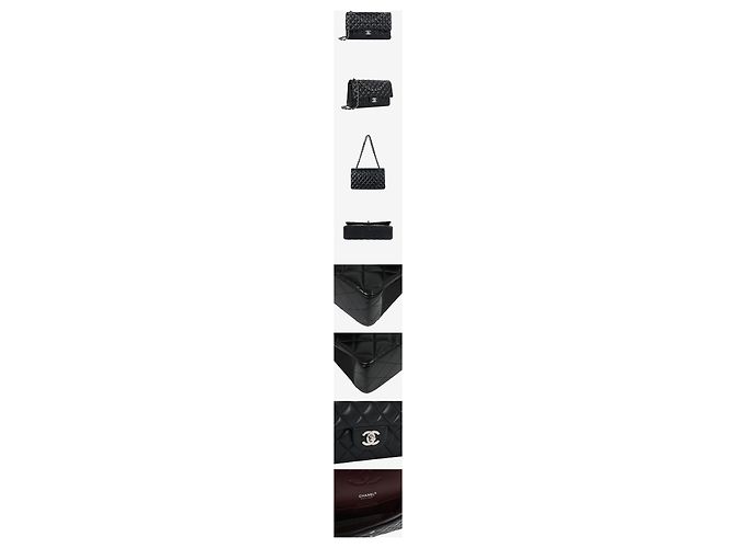 Chanel Classic Medium Bag Black Lambskin - view 2