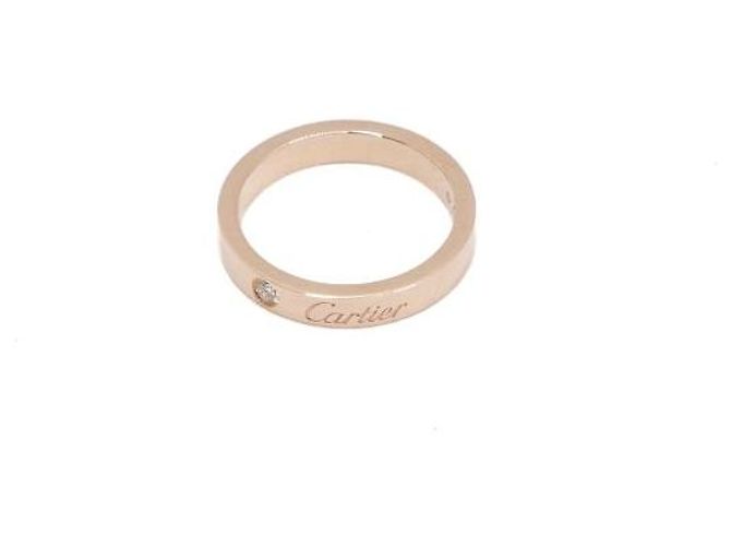 Cartier Anello Fede con Diamanti Rosa - vista 2