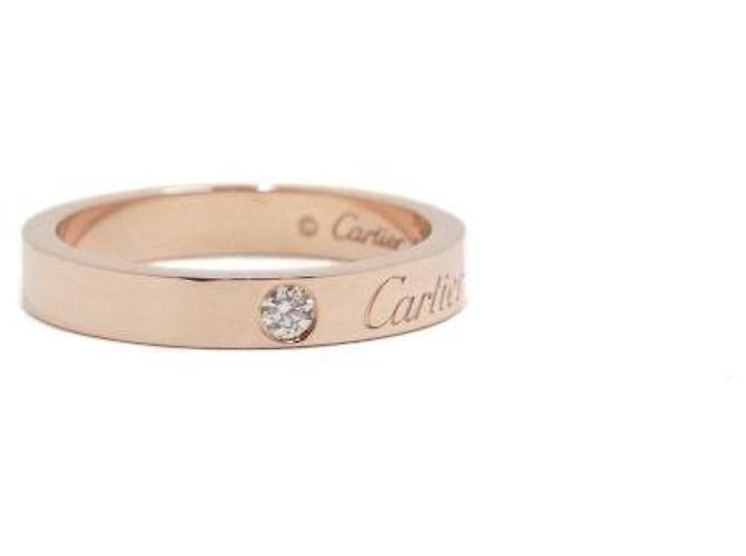 Cartier Anello Fede con Diamanti Rosa - vista 3