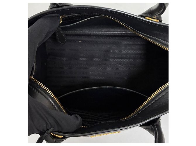 Prada Borsa Tote Saffiano Nera Nero - vista 11