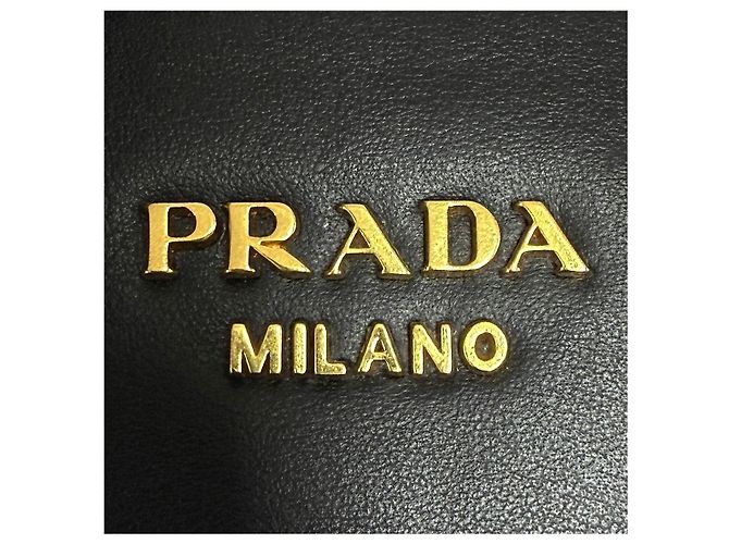 Prada Borsa Tote Saffiano Nera Nero - vista 5