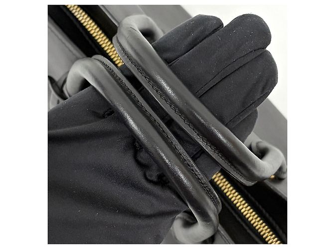 Prada Borsa Tote Saffiano Nera Nero - vista 9