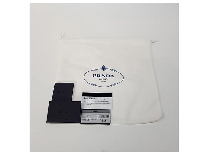 Prada Borsa a tracolla Odette Triangle Logo Nero - vista 10