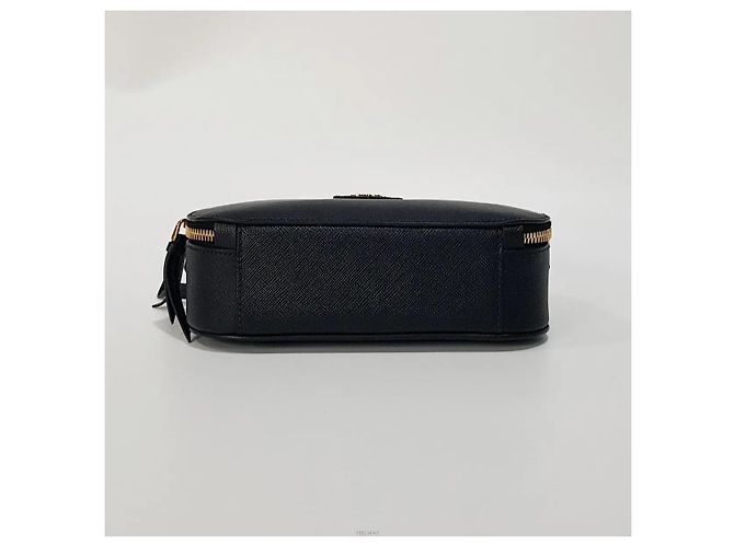 Prada Borsa a tracolla Odette Triangle Logo Nero - vista 6