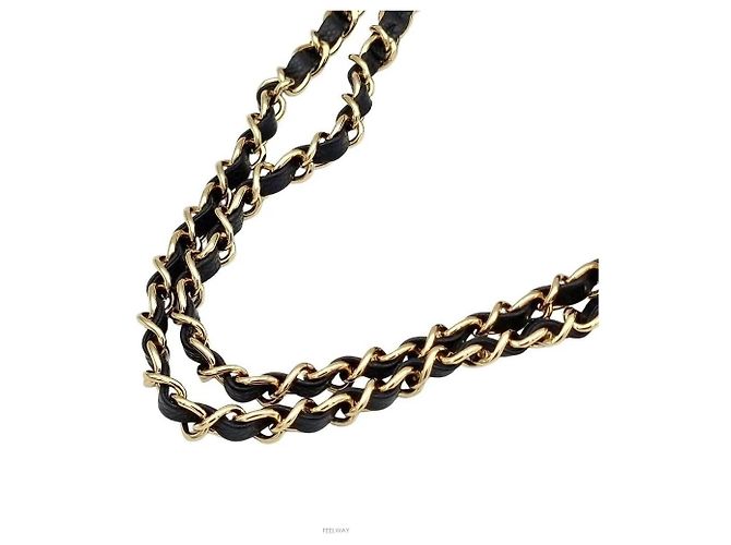 Chanel Caviar Classic Medium Nero - vista 3